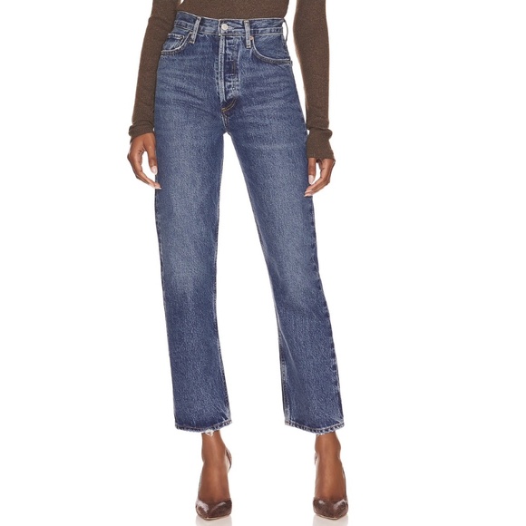 NWT AGOLDE 90's Pinch Waist Jeans Size 24